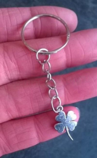 Klíčenka, přívěšek na klíče Čtyřlístek (H422)