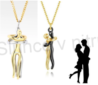 Náhrdelník s přívěškem Obětí, láska, milenci (BD609)