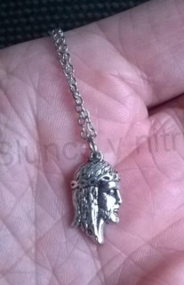 Náhrdelník s příveškem svátosky, svátoska (BD647)