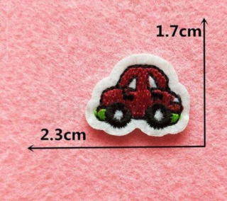Nášivka auto, autíčko 2,3 x 1,7 cm (C639)