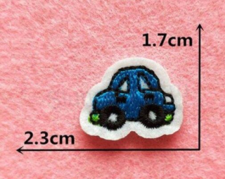 Nášivka auto, autíčko 2,3 x 1,7 cm (C644)