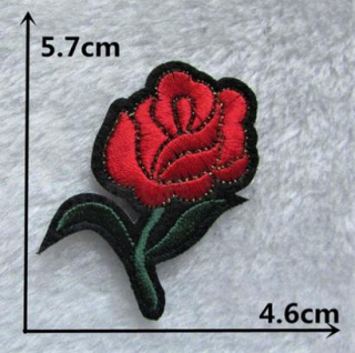 Nášivka růže, růžička, kytička (C646)