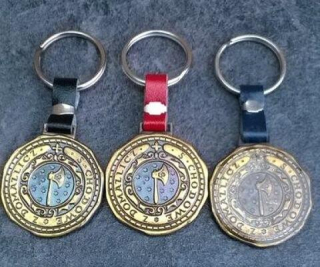 Klíčenka, přívěšek na klíče S Chodowe z Domažlicz (H433)