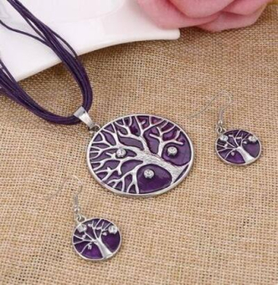 Souprava šperků choker s náušnicemi (BS112)