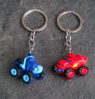 Klíčenka, přívěšek na klíče auto monster truck 3D (H439)