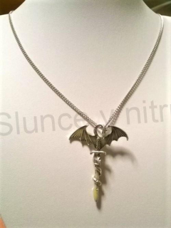 Náhrdelník přívěšek meč s drakem - Hra o trůny (BD2000)