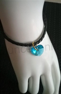 Pandora náramek swarovski elements světle modrá (BC555)