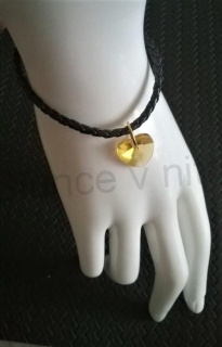 Pandora náramek swarovski elements žlutý (BC555)