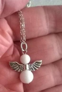 Minerální náhrdelník Anděl – jadeit (X1506)