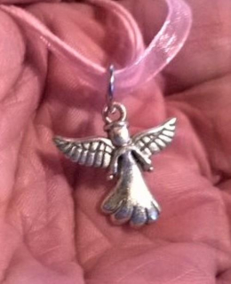 Náhrdelník s přívěskem anděl, andílek (BD680)