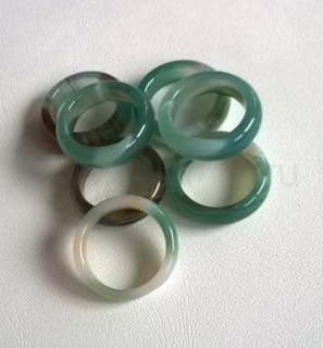 Minerální prsten Achát multi (X1511)