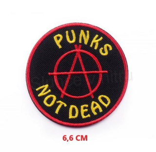 Nášivka Punks Not Dead (C662)