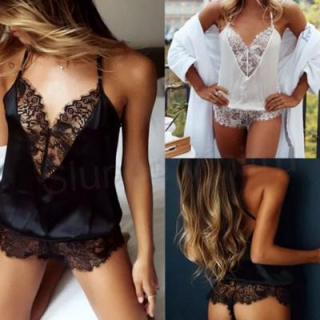 Sexy krajkové noční spodní prádlo více barev (K186)