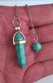 Tyrkenitové kyvadlo - (virgule) (X1519)