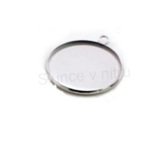 Lůžko kruhové 14 mm - nerez ocel (AD162)