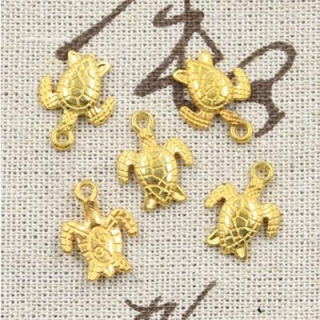 Přívěsek Želva - 16,3 x 12 mm (AA309)