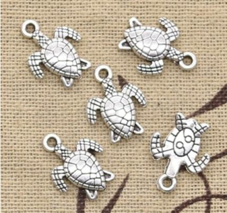 Přívěsek Želva - 16,3 x 12 mm (AA310)